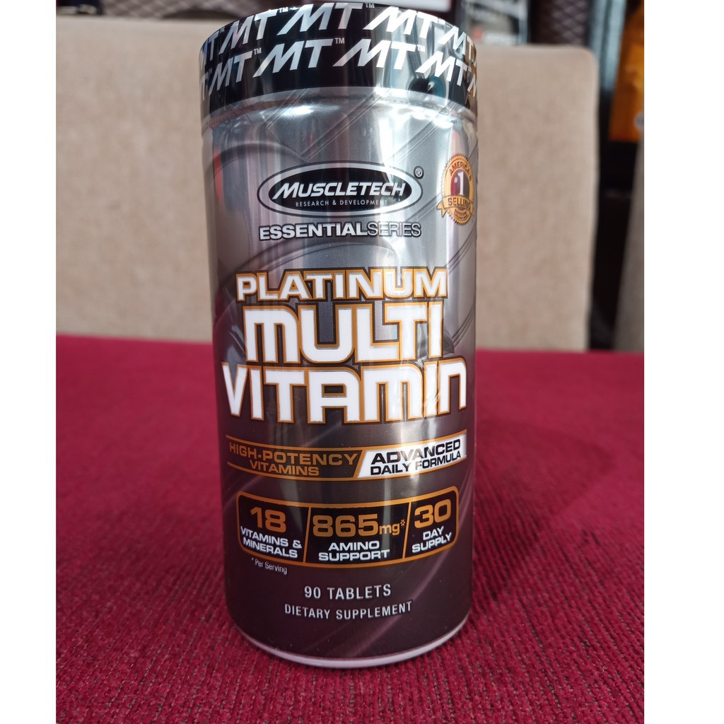 Vitamin Tổng Hợp Cao Cấp | Muscletech Platinum Multivitamin 90 Viên