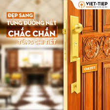 KHÓA TAY GẠT ĐỒNG VIỆT TIỆP ĐẠI SẢNH  04297  - RUỘT SIÊU CHỐNG TRỘM - CAM KẾT CHÍNH HÃNG 100%