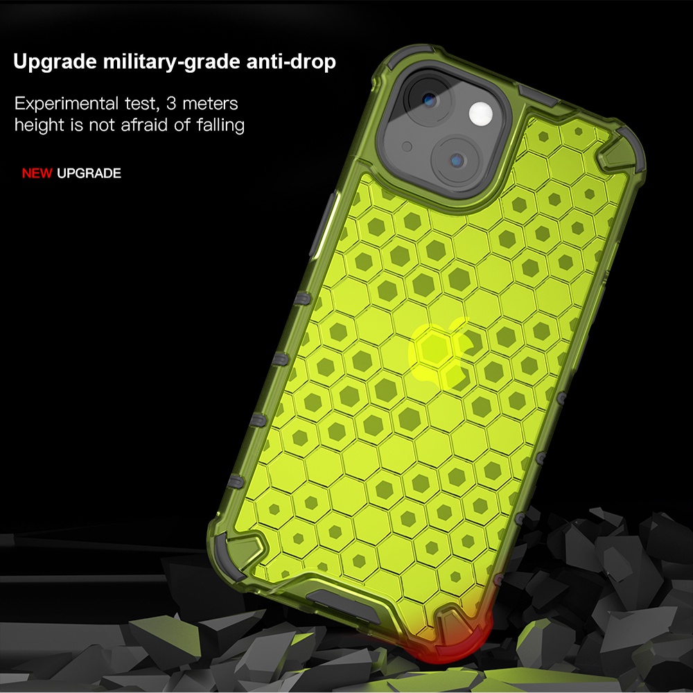 Ốp lưng iphone chống sốc FLYCASE Hình Tổ Ong Gồ Ghề Chống Sốc Cho iPhone 6 6S 7 8 X XR XS 11 Pro Max