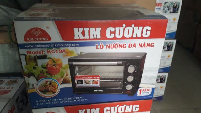 LÒ NƯỚNG KIM CƯƠNG 18 LÍT GIẢM 75K