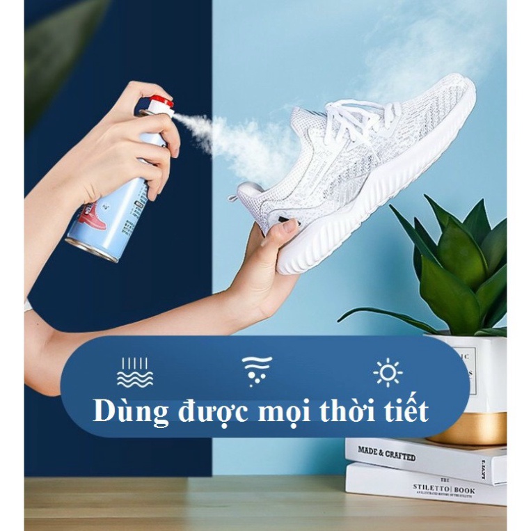 Chai xịt lưu hương, khử mùi giày, dép chống hôi chân, diệt khuẩn hiệu quả đến 24h dung tích 260ml Tekohome store