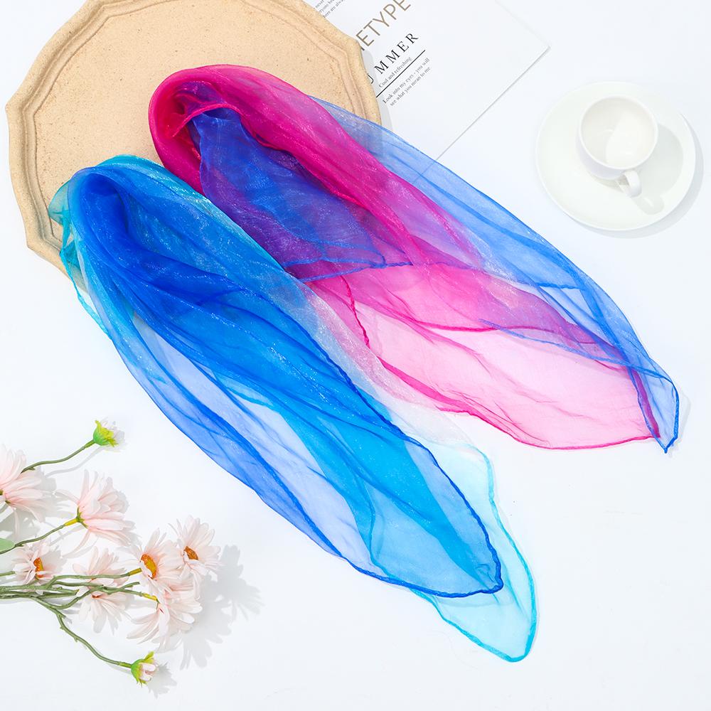 Khăn Quàng Cổ Biểu Diễn Múa Màu Sắc Gradient Dành Cho Trẻ Em MIHAN1