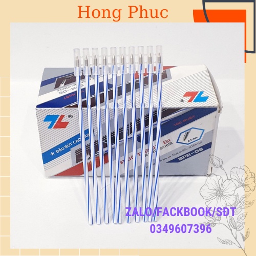 Combo 10 Ruột Bút Bi Thiên Long Xanh/Đen/Đỏ