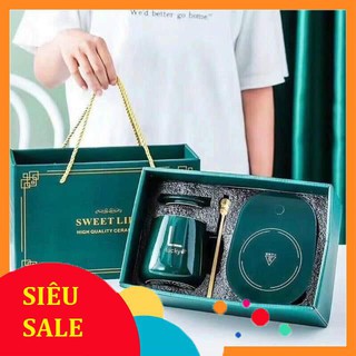 Ly uống nước cafe giữ nóng nhiệt độ, ly đun nước văn phòng, cốc gia nhiệt giữ nóng