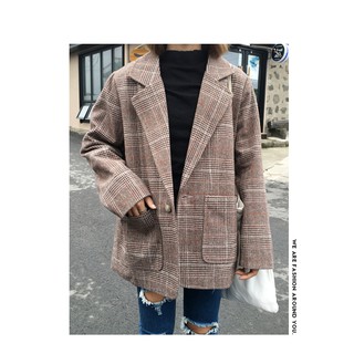 Áo khoác phong cách retro ulzzang (ảnh thật ở cuối)