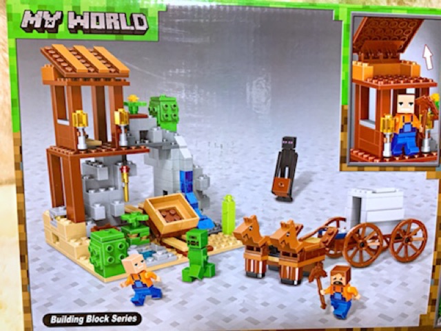 Đồ Chơi Lắp Ráp, Xếp Hình Minecraft Hầm Mỏ Dự Trữ Vũ Khí 11137-303 mảnh