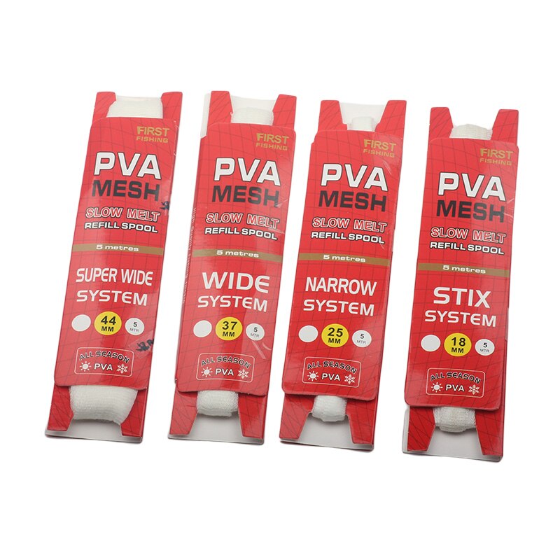Cuộn Lưới PVA 18 / 25 / 37 / 44mm * 5M Làm Từ Nhựa PVA Cho Mồi Câu Cá Chép