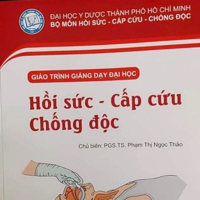 Sách - Hồi sức - Cấp cứu Chống độc (Giáo trình giảng dạy)