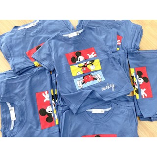 Áo mickey xanh