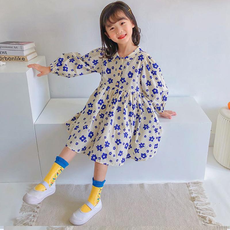 Vớ cotton thêu họa tiết phong cách Hàn Quốc dễ thương cho bé