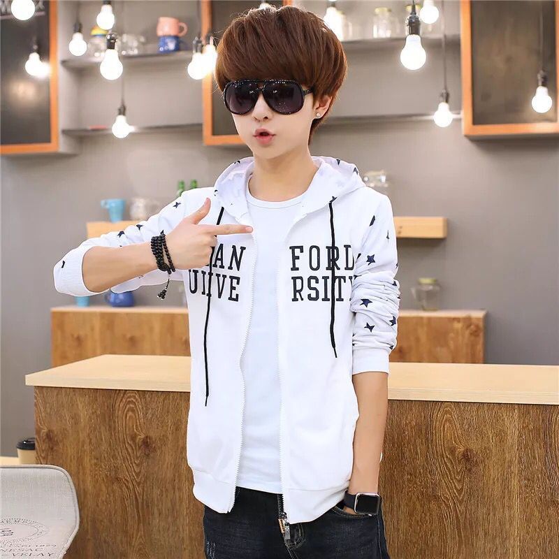 # Quần Áo Bé Trai# Áo Khoác Thanh Niên# Áo Khoác Mỏng Thời Trang Mùa Hè Cho Nam# Áo Khoác Chống Nắng Phong Cách Hàn Quốc Cho Nam Giới# Áo Khoác Dáng Ôm Thời Trang Cá Tính Cho Nam