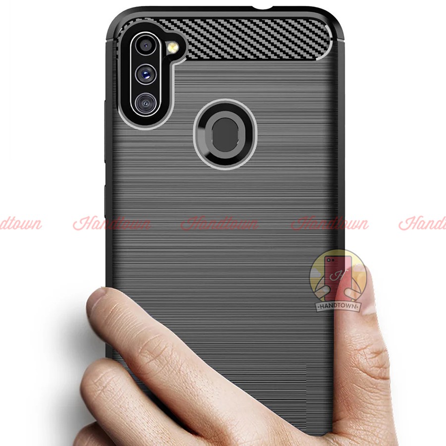 Ốp Lưng Samsung Galaxy A11 Chống Sốc Vân Phay Xước