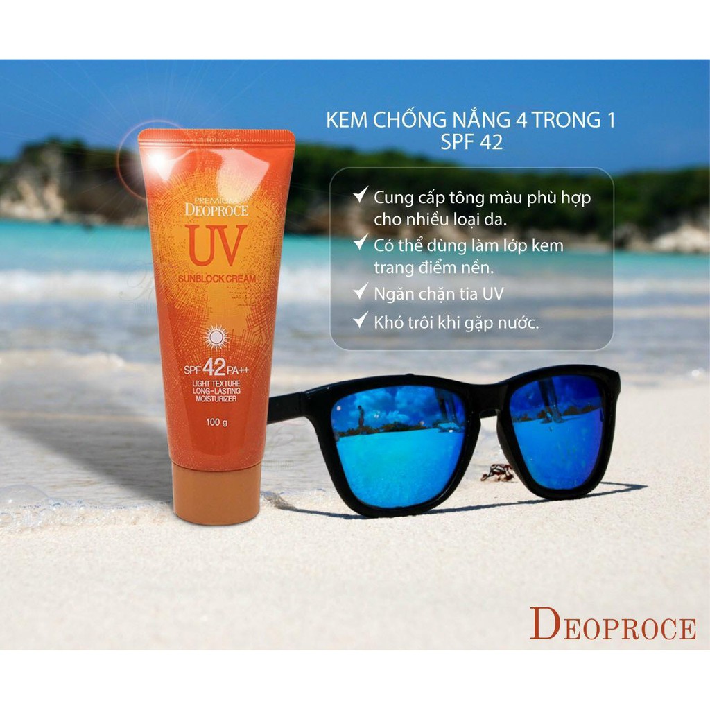 Kem chống nắng spf42