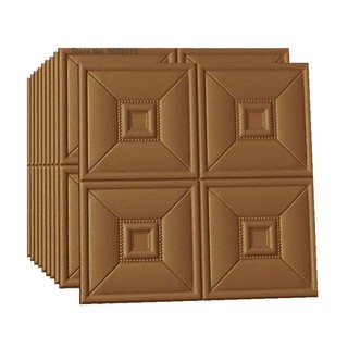 Xốp dán tường giả DA 60 x 60 cm dày 1cm CÁCH ÂM CÁCH NHIỆT giá hủy diệt HCM