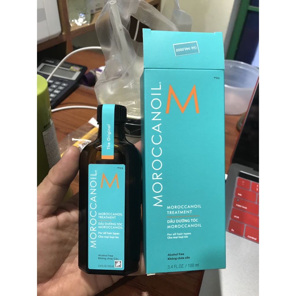 [Moroccanoil-chính hãng] Tinh dầu dưỡng moroccanoil 100ml (lô mới sx 2/2021) tặng xả khô 20ml