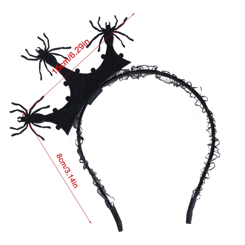 Băng Đô Cài Tóc Hình Vương Miện Và Vương Miện Phong Cách Gothic