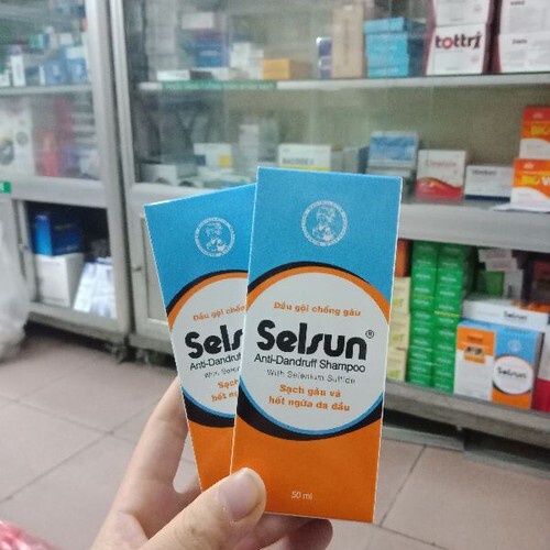 Bộ sản phẩm Dầu Gội Chống Gàu Selsun 50ml & 100ml