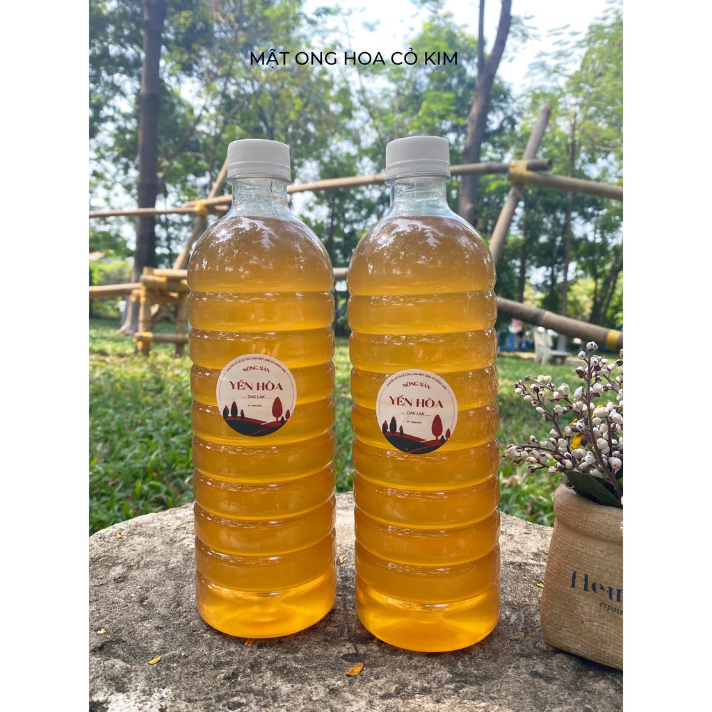 Mật ong hoa Cỏ Kim(Xuyến chi) 1 lít – 500ml nguyên chất từ DakLak