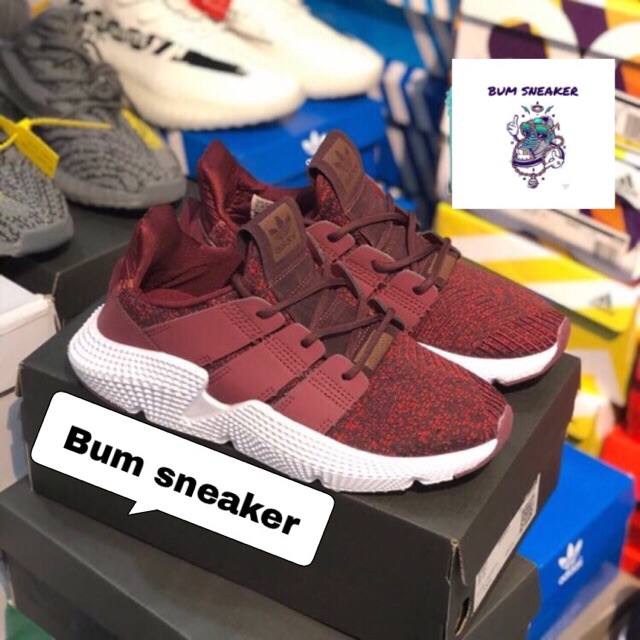 ( Ảnh thật ) Sneaker Prophere đỏ mận