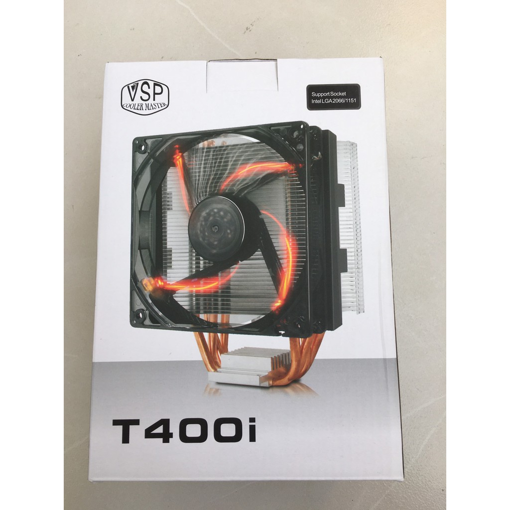 [Mã ELMS05 giảm 5% đơn 300k]Tản nhiệt CPU T400i Fan VSP 12cm Led RGB Dùng Cho Tất Cả Socket Hàng Chính Hãng