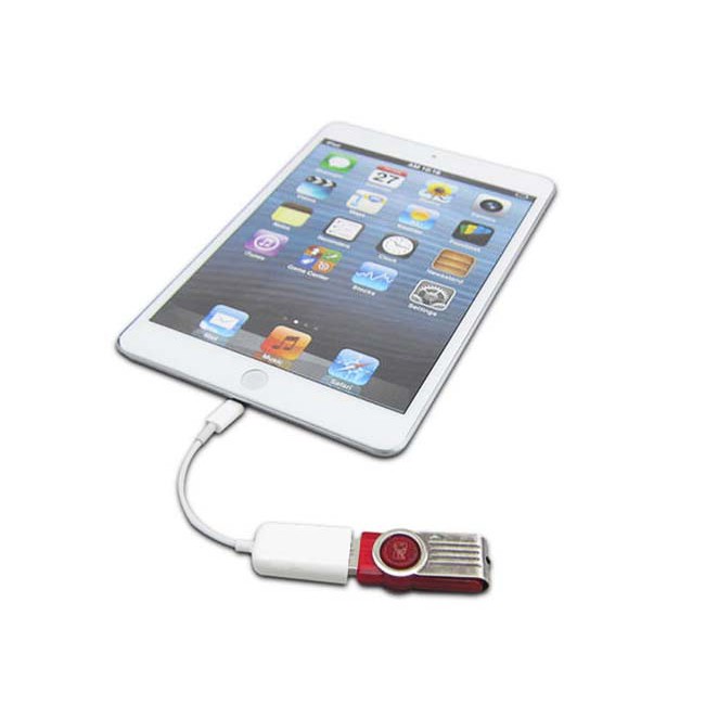 Cáp Lightning USB OTG Cho iPad 4, iPad Mini, iPhone 5 | Shopee Việt Nam