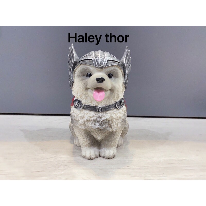 Bộ Mô Hình Tượng Cún Siêu Anh Hùng ( 4 Chú Chó,Cún Con Siêu Anh Hùng, Chó ThaNos,Captain,Thor Dog)Cực Dễ Thương Ảnh Thật