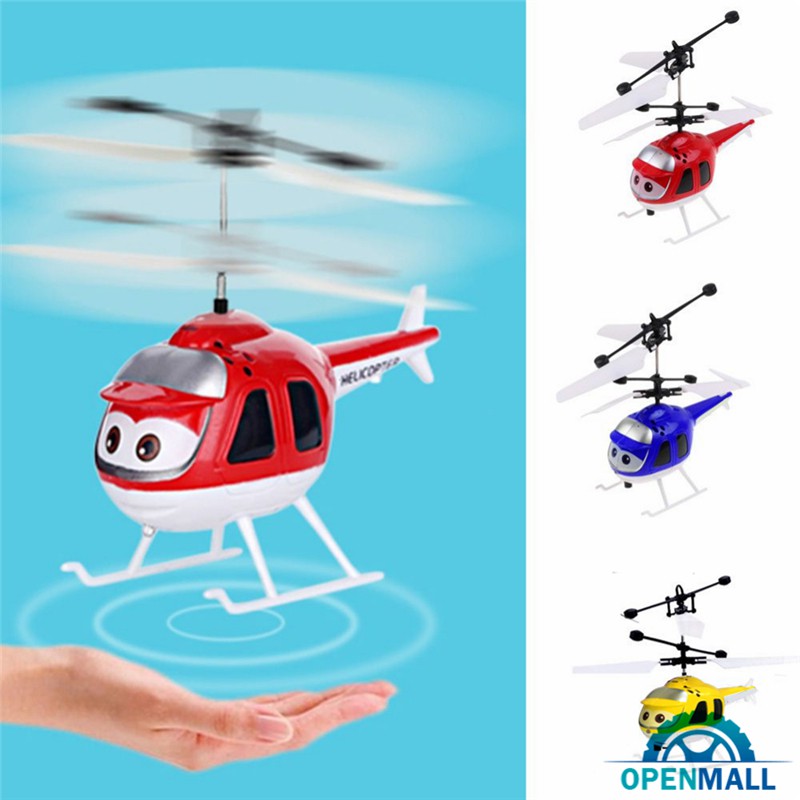 Đồ chơi máy bay trực thăng điều khiển từ xa có đèn LED thiết kế đáng yêu bắt mắt