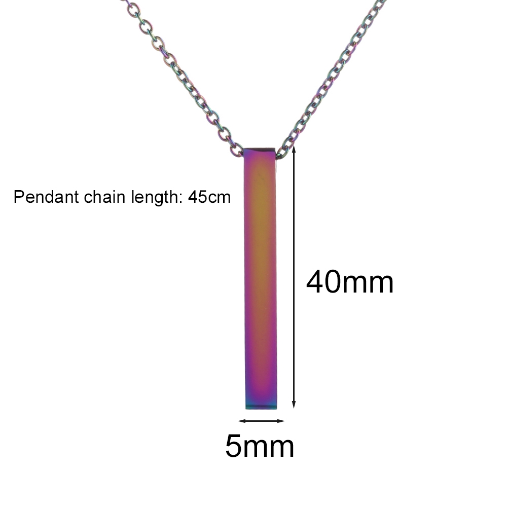 Dây Chuyền Mặt Chữ Suyou Đơn Giản Cho Nam