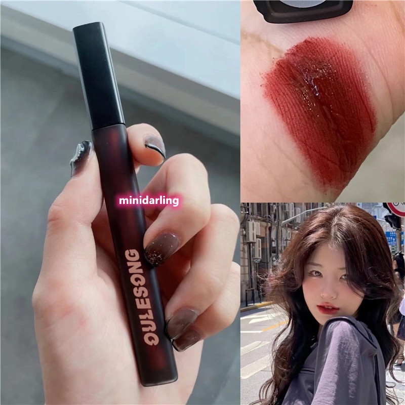 Son Kem Lì Oulesong Lâu Trôi Chống Thấm Nước Tự Nhiên 6 Màu Tùy Chọn