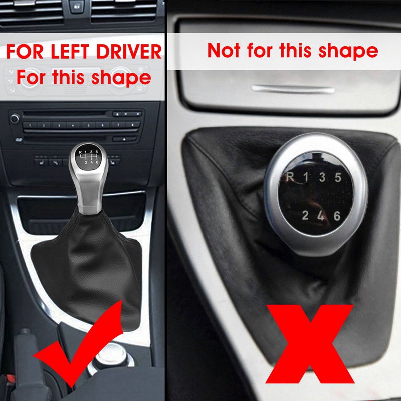 Núm Bọc Cần Gạt Số 6 Tốc Độ Cho Bmw 1 Series E81 E87 E87Lci E88 E82