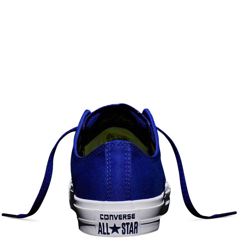 Giày Chuck II AllStar Classic Màu Xanh Nhạt Cổ Thấp Nam