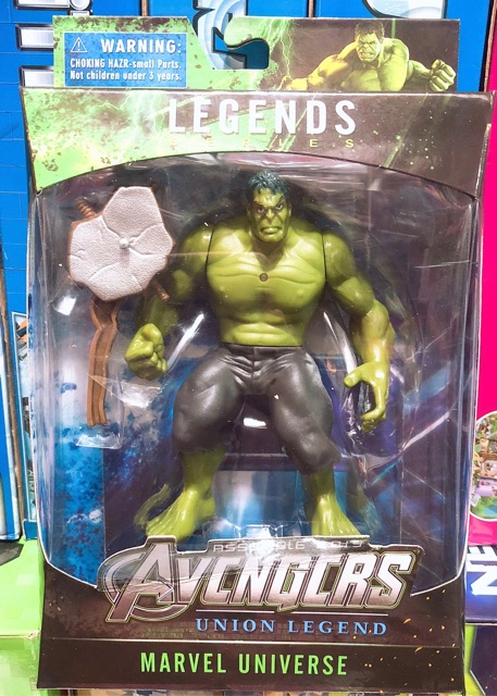 [15cm] Mô hình Siêu anh hùng AVENGERS Hulk Hulkbuster Black panther Groot Thor