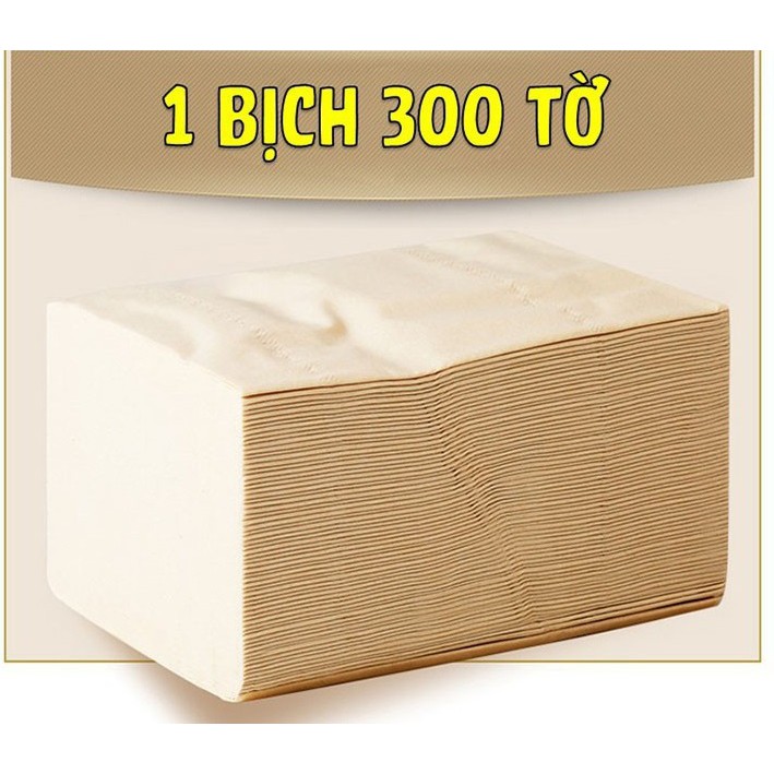 [HOT/XẢ KHO]Thùng 30 gói Giấy ăn gấu trúc SIPIAO (300 tờ/gói)