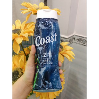 [ Mẫu mới ] Tắm gội Coast Mỹ 532ml