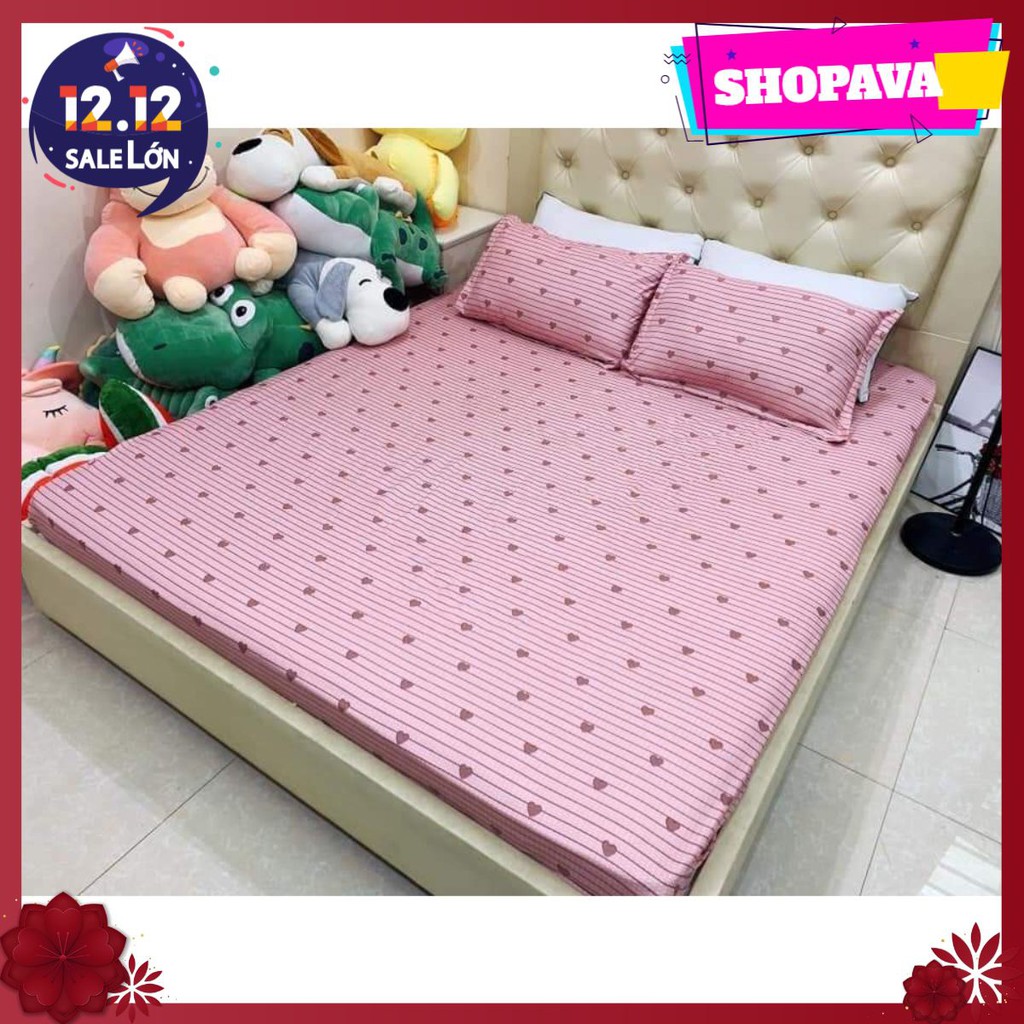 Ga trải giường có bo chun sẵn 1m2,1m4,1m5,1m6,1m8 shopava G117