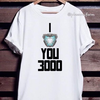 Áo phông I LOVE YOU 3000 IRONMAN