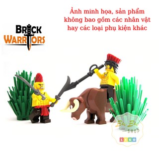 [Phụ kiện] BrickWarriors - Philistine Helmet & Plume
