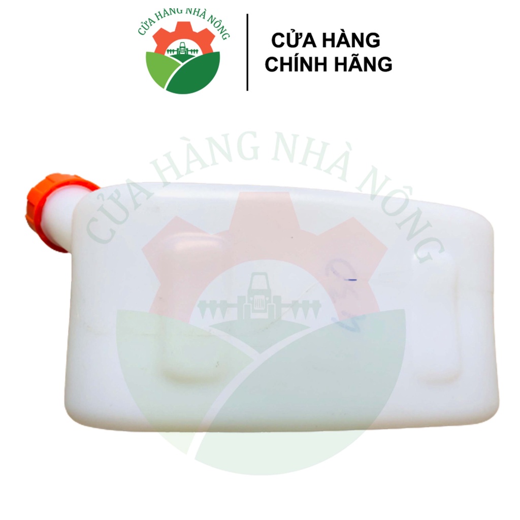 Bình xăng nhựa máy cắt cỏ 430 cổ dài loại 2 ốc