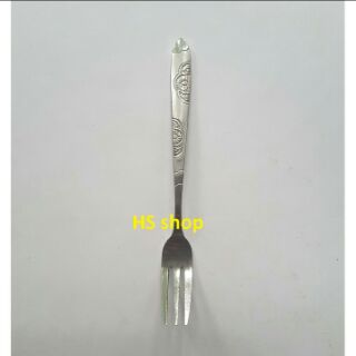 Dĩa ăn inox , dĩa cắm hoa quả