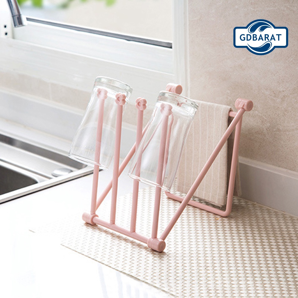 Giá Đỡ Treo Khăn Bằng Nhựa Có Thể Gấp Gọn Tiện Dụng Cho Nhà Bếp