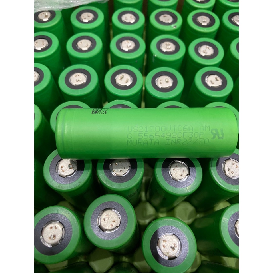 Pin MURATA Sony VTC6A 21700 hàng tháo thiết bị , dòng xả 45A chuyên xả cao. BN.
