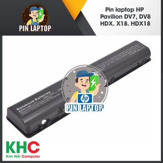 Pin laptop hp pavilion dv7, dv8, hdx. x18. hdx18