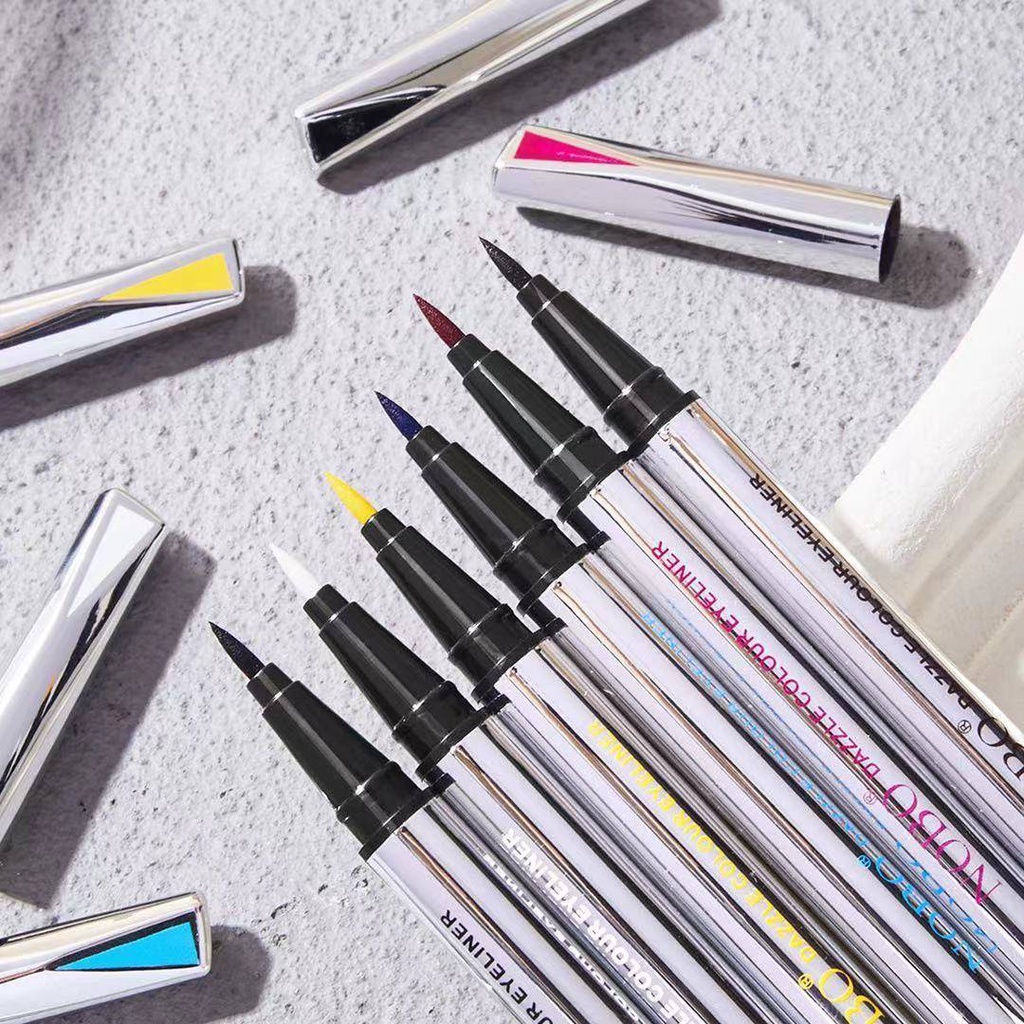 [Hàng mới về] Bút kẻ mắt trang điểm dạng lỏng màu đen chống thấm nước lâu trôi