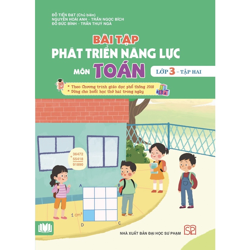 Sách - Bài tập phát triển năng lực lớp 3 theo Chương trình giáo dục phổ thông 2018