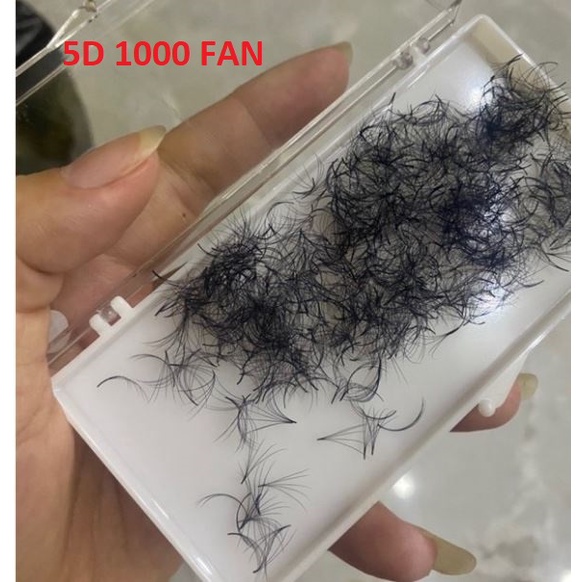 MI FAN 5D DÀY 0.07 hộp 1000 fan, đẹp như fan tay, mi volume- dụng cụ nối mi