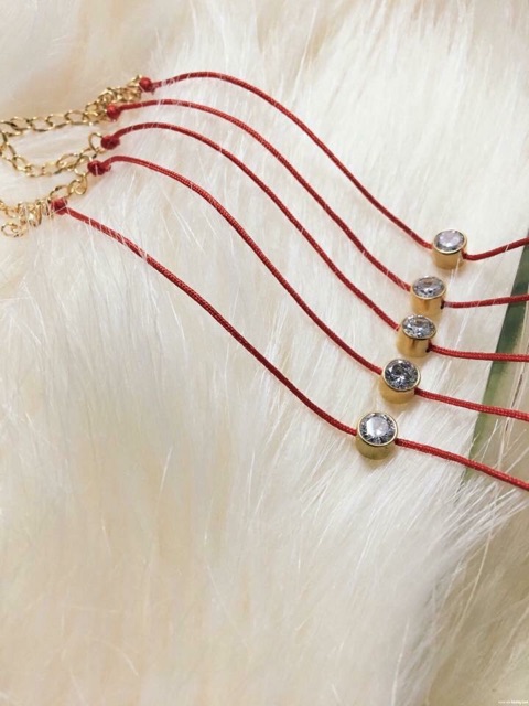 Vòng tay chỉ đỏ kim tiền thái lan