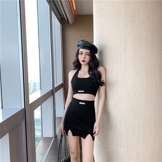 Set áo váy thể thao 3 món Ulzzang(sẵn)