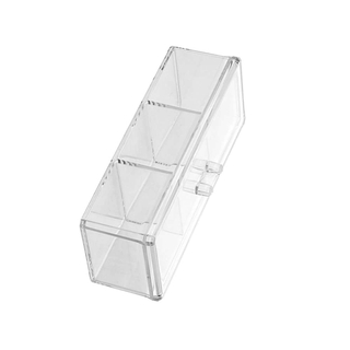 Hộp đựng tăm bông / bông tẩy trang 3 ngăn tiện dụng