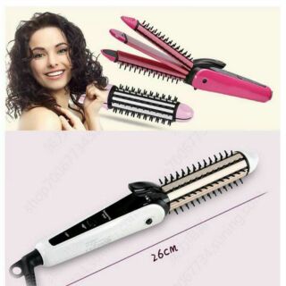 Máy 3in1 là tóc dập xù làm xoăn