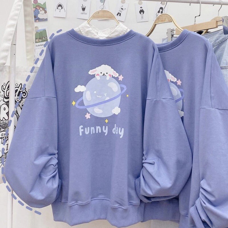 Áo Sweater Nỉ FUNNY Unisex